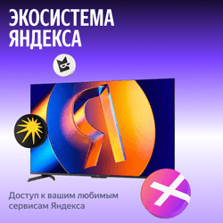 Яндекс 65" (164 см) Телевизор Яндекс ТВ Станция MiniLED YNDX-00098 черный, фото 15