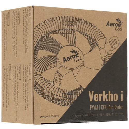 AeroCool Кулер для процессора AeroCool Verkho i  синий, фото 5
