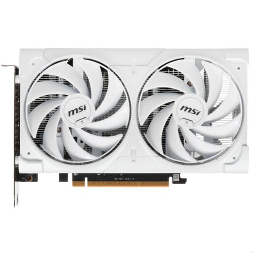 MSI Видеокарта MSI GeForce RTX 5060 VENTUS 2X WHITE [RTX 5060 8G VENTUS 2X WHITE]