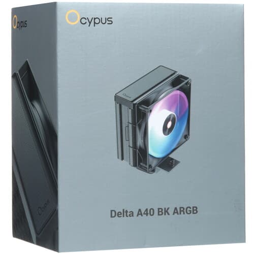 Ocypus Кулер для процессора Ocypus Delta A40 BK ARGB [Delta-A40-BK1NAWN00X-GL] черный, фото 12