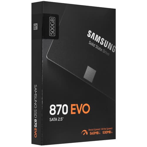 Samsung 500 ГБ 2.5" SATA накопитель Samsung 870 EVO [MZ-77E500BW], фото 5