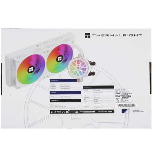 Система охлаждения Thermalright Aqua Elite 240 V6 Argb  белая thumb 11