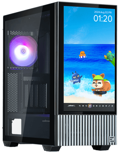 Корпус ZALMAN Z10 DS [Z10 DS Black] черный thumb 1