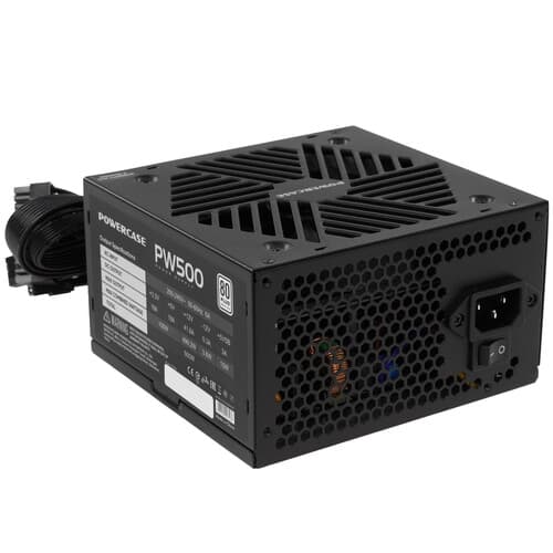Блок питания PowerCase PW500 [PS-500W-DC] черный thumb 3