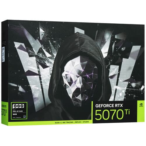 Видеокарта KFA2 GeForce RTX 5070 Ti HOF OC Style Black [57IZN6MDCXHK] thumb 12