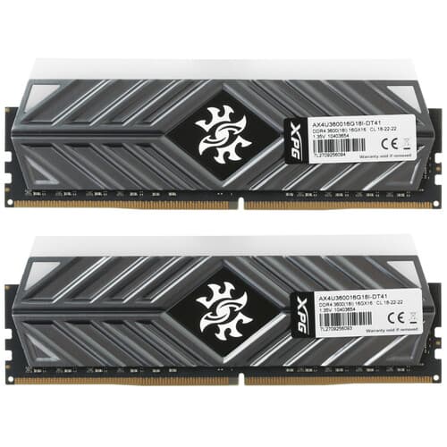 XPG (ADATA) Оперативная память ADATA XPG SPECTRIX D41 RGB [AX4U360016G18I-DT41] 32 ГБ, фото 3