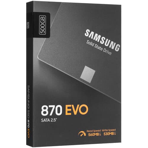 Samsung 500 ГБ 2.5" SATA накопитель Samsung 870 EVO [MZ-77E500BW], фото 6