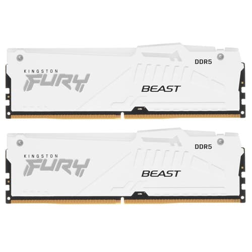Kingston FURY Оперативная память Kingston FURY Beast White AMD RGB [KF560C36BWEAK2-64] 64 ГБ, фото 2