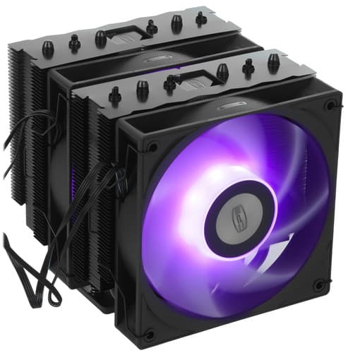 PCCooler Кулер для процессора PCCooler RT620 ARGB [RT620-BKAWXX-GL] черный, фото 2