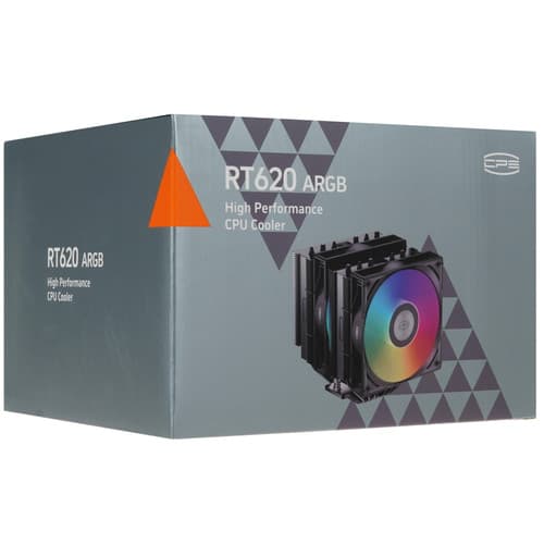 PCCooler Кулер для процессора PCCooler RT620 ARGB [RT620-BKAWXX-GL] черный, фото 12