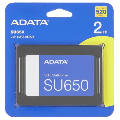 ADATA 2000 ГБ 2.5" SATA накопитель ADATA Ultimate SU650 [ASU650SS-2TT-R]