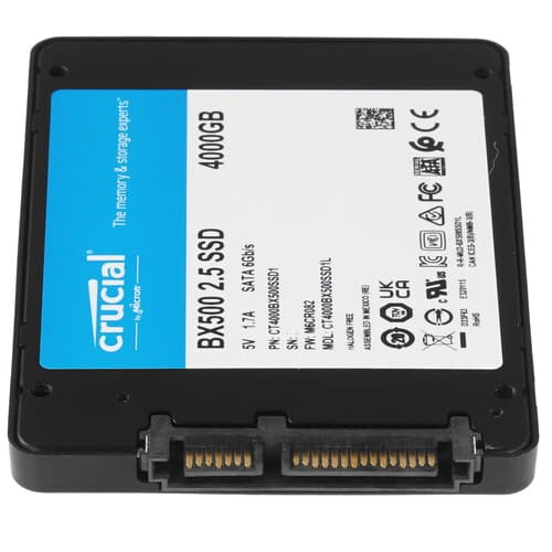 4000 ГБ 2.5" SATA накопитель Crucial BX500 [CT4000BX500SSD1] thumb 3
