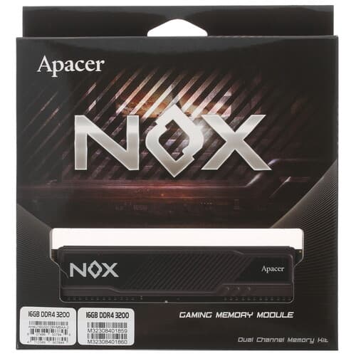 Apacer Оперативная память Apacer NOX [AH4U16G32C28YMBAA-2] 16 ГБ, фото 4