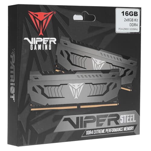 Patriot Memory Оперативная память Patriot Viper Steel [PVS416G320C6K] 16 ГБ, фото 3