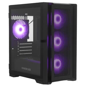Корпус PowerCase Alisio Micro X4B V2 [CAMCXB-A4] черный thumb 2