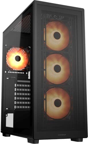 Корпус Cougar MX220 RGB [MX220 Black] черный thumb 1