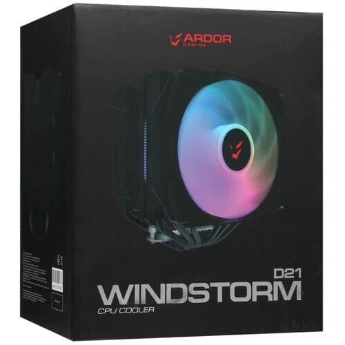 ARDOR GAMING Кулер для процессора ARDOR GAMING Windstorm D21  черный, фото 11