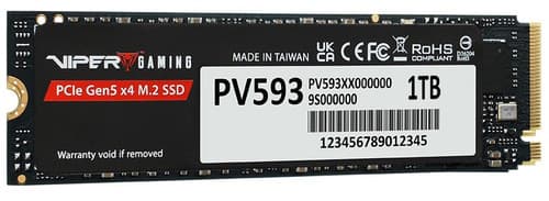 1000 ГБ M.2 NVMe накопитель Patriot Viper PV593 [PV593P1TBM28H] thumb 5