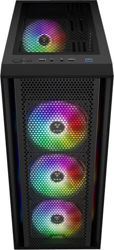 Корпус GAMDIAS AURA GC2 ELITE [16333-12664-40000-G] черный thumb 5