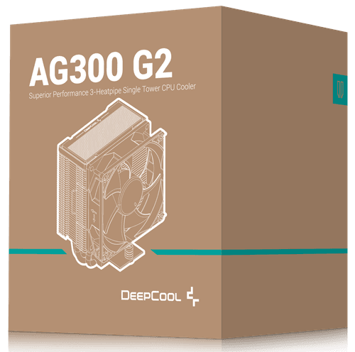 DEEPCOOL Кулер для процессора DEEPCOOL AG300 G2 [R-AG300-BKAMMG2] черный, фото 9