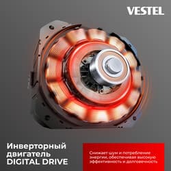 Встраиваемая стирально-сушильная машина Vestel WDB8514T2TIB thumb 20
