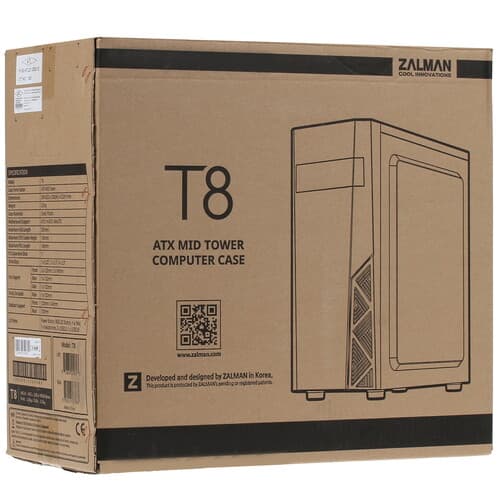 Корпус ZALMAN T8 [T8] черный thumb 16