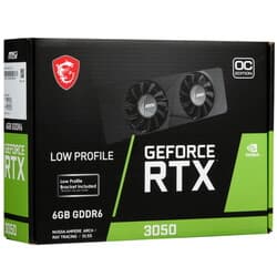 Видеокарта MSI Geforce RTX 3050 LP OC [GeForce RTX 3050 LP 6G OC] thumb 9