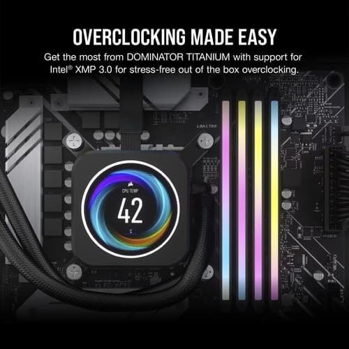 Corsair Оперативная память Corsair DOMINATOR TITANIUM RGB [CMP64GX5M2X6600C32] 64 ГБ, фото 8
