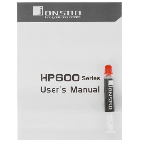 JONSBO Кулер для процессора JONSBO HP-600 [HP-600 Black] черный, фото 7
