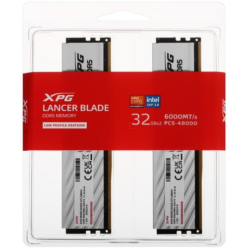 XPG (ADATA) Оперативная память ADATA XPG Lancer Blade [AX5U6000C3032G-DTLABWH] 64 ГБ, фото 4