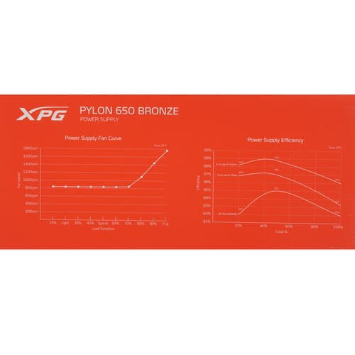 Блок питания ADATA XPG PYLON BRONZE 650W [PYLON650B-BKCEU] черный thumb 6