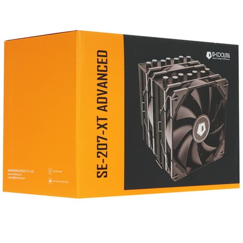ID-Cooling Кулер для процессора ID-COOLING SE-207-XT ADVANCED [SE-207-XT AD] черный, фото 9