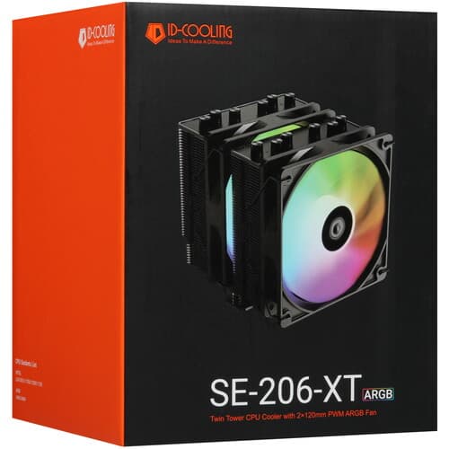 Кулер для процессора ID-COOLING SE-206-XT ARGB  черный thumb 13