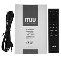 MIU 43" (109 см) Телевизор MIU H43SLT101SV черный, фото 10