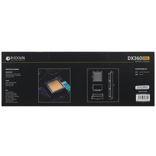 Система охлаждения ID-COOLING DX360 GDL черная thumb 9