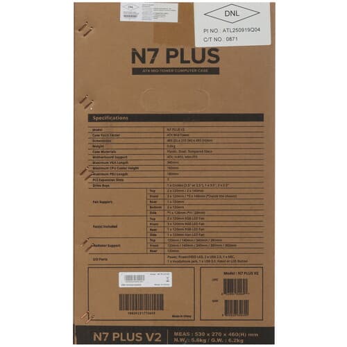 Корпус ZALMAN N7 PLUS V2  черный thumb 14