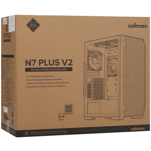 Корпус ZALMAN N7 PLUS V2  черный thumb 15