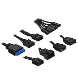 Корпус PCCooler ME200 MESH BK [C3-A520BKP3-G] черный thumb 13