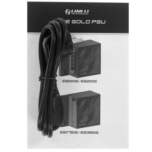 Блок питания LIAN LI EDGE GOLD 850W [G9P.EG0850G.W000.RU] белый thumb 6