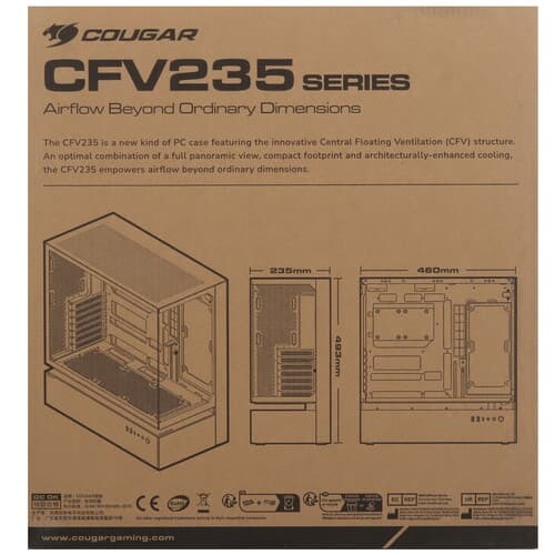 Корпус Cougar CFV235 [CGR-2DA4W] белый thumb 16
