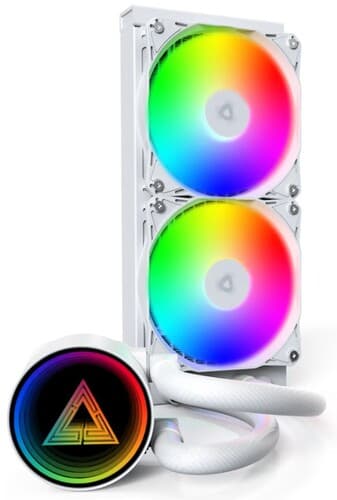 Система охлаждения Montech LightFlow ARGB 240  белая thumb 12