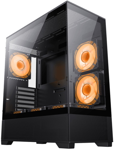 Корпус GameMax Vista AB [ГС-00007631] черный thumb 1