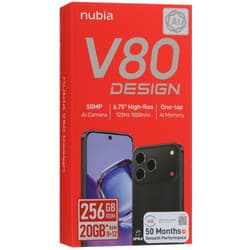 Nubia 6.75" Смартфон Nubia V80 Design 256 ГБ оранжевый, фото 12
