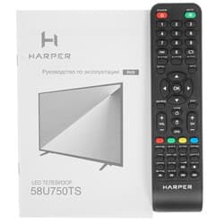 Harper 58" (146 см) Телевизор Harper 58U750TS черный, фото 11