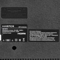 Harper 58" (146 см) Телевизор Harper 58U750TS черный, фото 5
