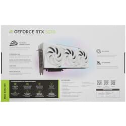 MSI Видеокарта MSI GeForce RTX 5070 GAMING TRIO WHITE OC [RTX 5070 12G GAMING TRIO OC WHITE], фото 11