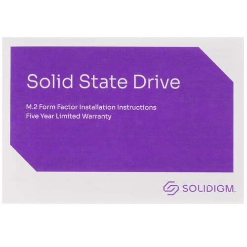 512 ГБ M.2 NVMe накопитель Solidigm P41 Plus Series [SSDPFKNU512GZX1] thumb 3