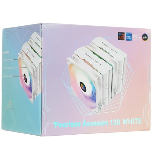 Thermalright Кулер для процессора Thermalright Peerless Assassin 120 White ARGB [PA120-WH-ARGB] белый, фото 13