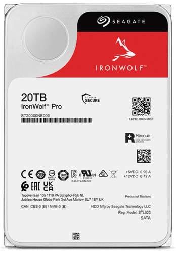 Seagate 20 ТБ Жесткий диск Seagate IronWolf Pro [ST20000NT001], фото 5