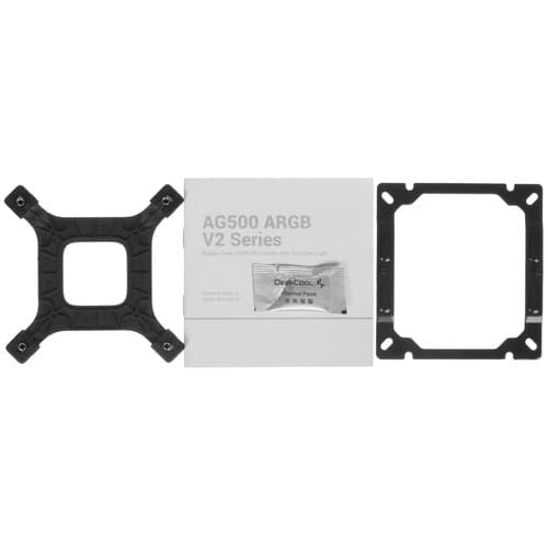 DEEPCOOL Кулер для процессора DEEPCOOL AG500 BK ARGB V2 [R-AG500-BKAMMN-GJD] черный, фото 10